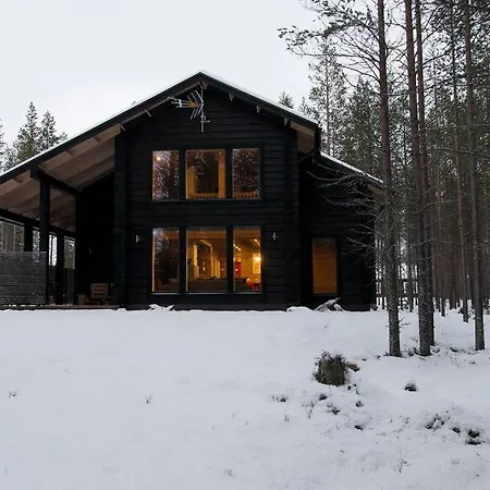 Charming Log House - Lumous B - Pyhaetunturi - Finland Villa Exterior photo
