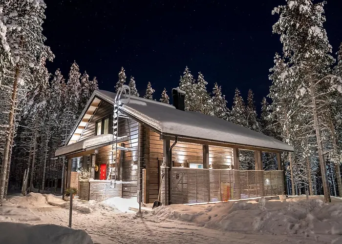 Charming Log House - Lumous B - Pyhaetunturi - Finland